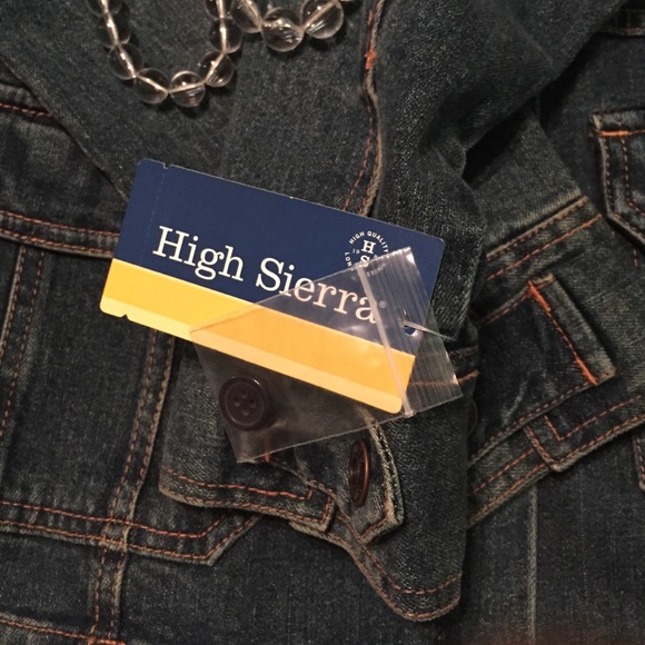 Denim Jacket, NWT, High Sierra, Large - Picture 3 of 4